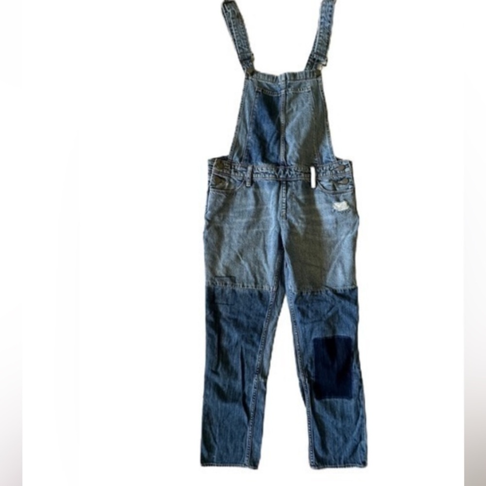 Paige Denim Overalls Sierra‎ Patchwork in Underwood Size 29